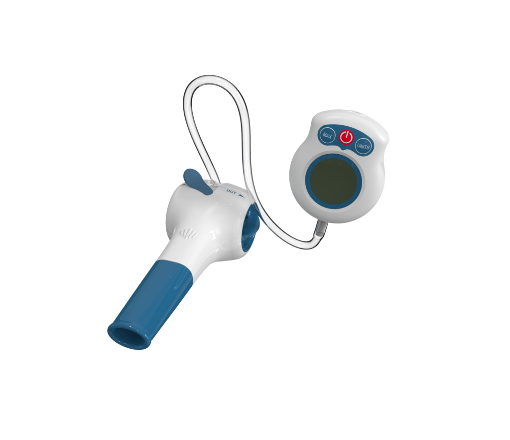 attache a connection tube for easy following the data and readings