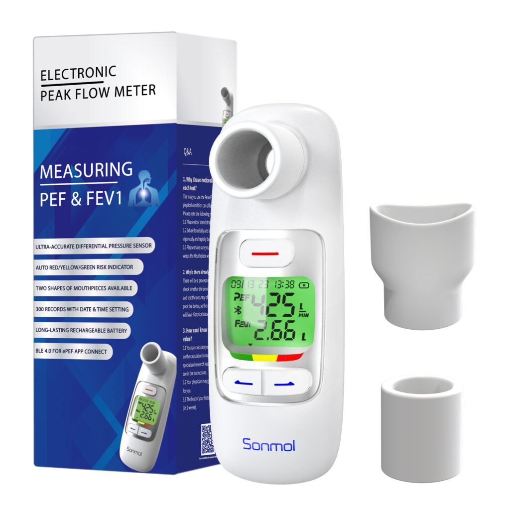 peak flow meter chart